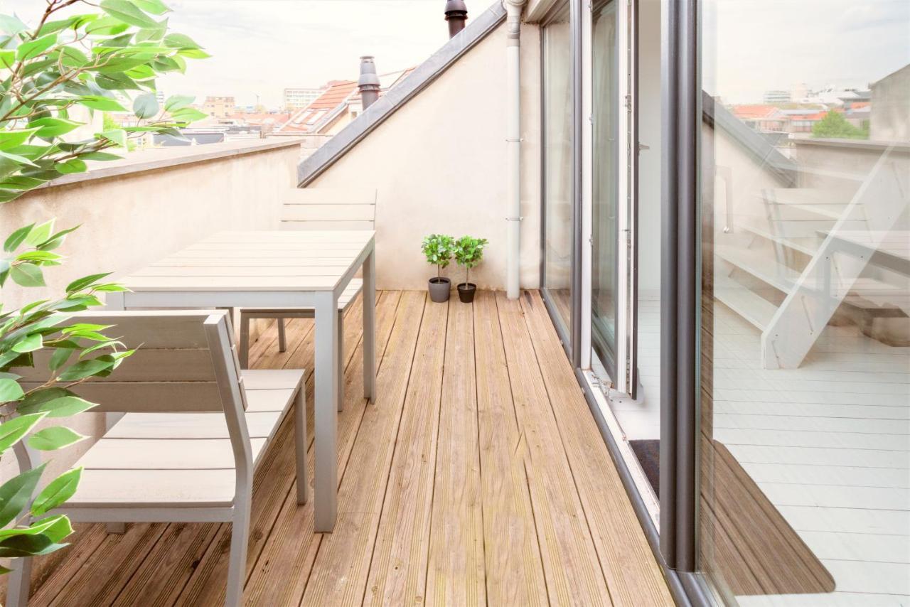 Beautiful Terrace Apartment In The Heart Of أنتويرب المظهر الخارجي الصورة